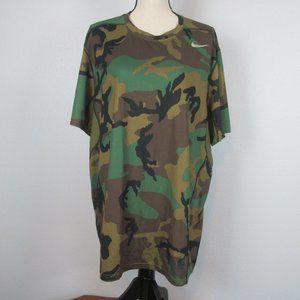 NIKE PRO COMBAT CAMO SHIRT SIZE 2XL